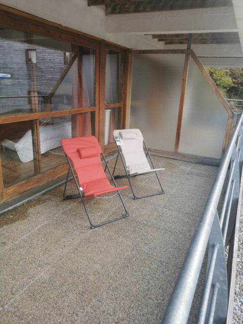 Extérieur balcon L'Aster A15 Chamrousse