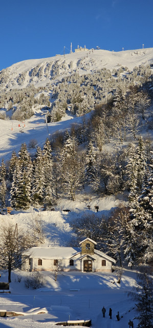 Extérieur balcon Le vernon 1019 Chamrousse