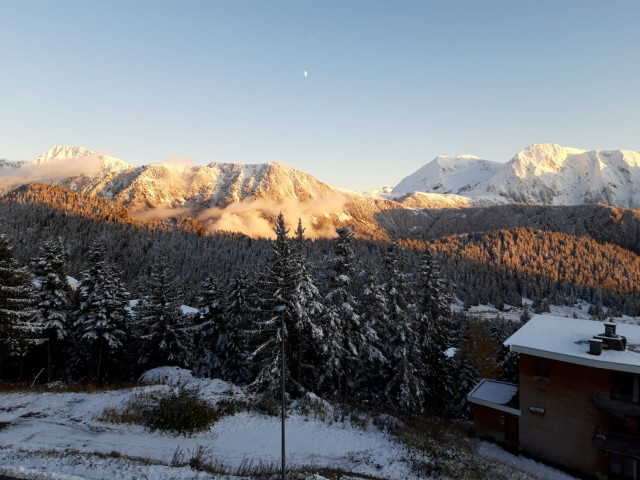 Extérieur balcon Les Martinets A44 Chamrousse