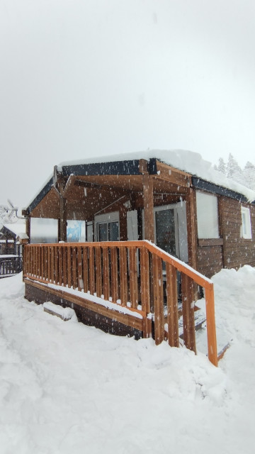 Extérieur entrée 3P6 Chalet des cimes 37B Chamrousse