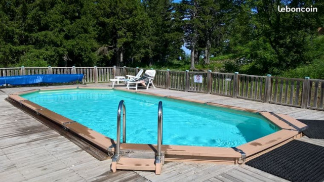 Extérieur piscine Le Chalet des Cimes 24 Chamrousse