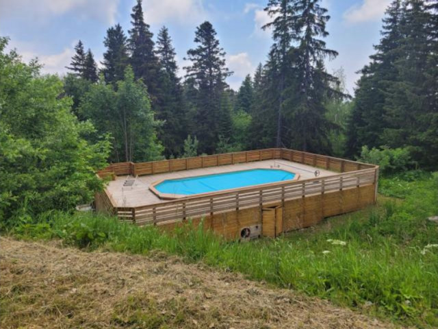 Extérieur piscine le chalet des cimes 39 Chamrousse