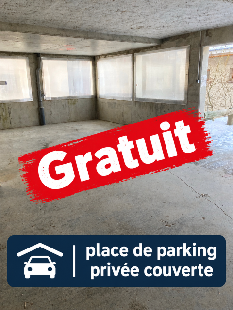 extérieur place parking l'ecrin-des-neiges-b12 extérieur place parking l'ecrin-des-neiges-b12