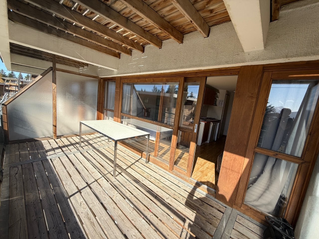 Extérieur terrasse appartement Silenes A12 Chamrousse Extérieur terrasse appartement Silenes A12 Chamrousse