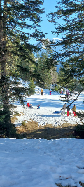 Extérieur vu paysage Ecrin des neiges C06 Chamrousse