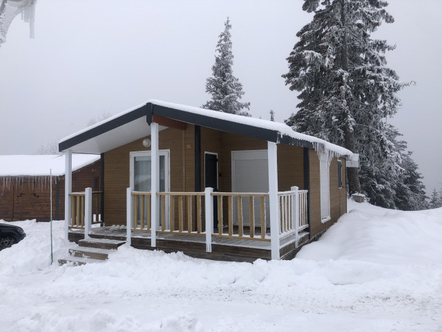 Extérieur vue chalet hiver 3P6 chalet des cimes 16 Chamrousse
