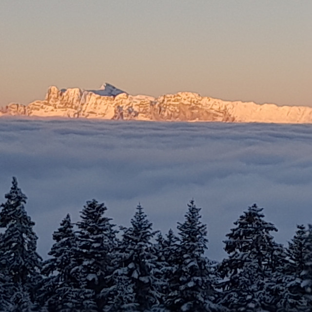 Extérieur vue chalet nounours Chamrousse