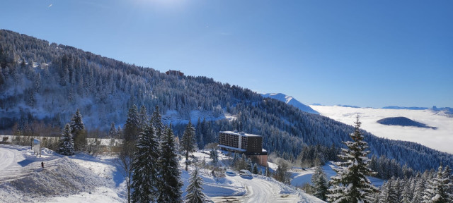 Extérieur vue studio cabine 4 Eterlou 508 Chamrousse