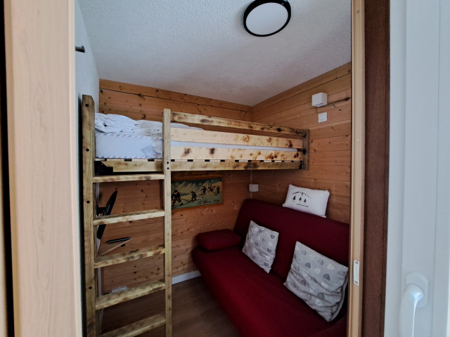 Intérieur 2 lits superposés L'Edelweiss 4 Chamrousse