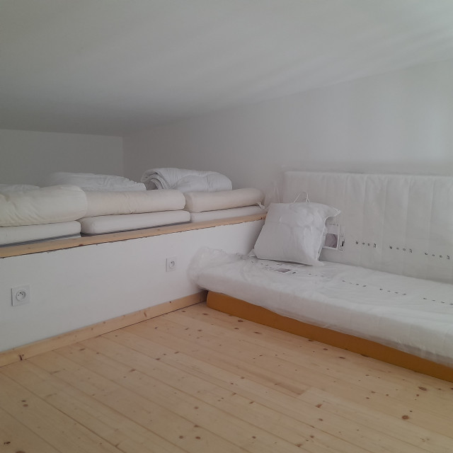 Intérieur chambre 2 chalet nounours Chamrousse