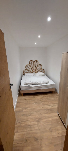 Intérieur chambre double lit double Le Joyau de l'Hermine Chamrousse 3