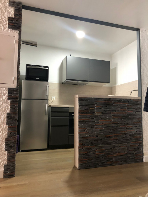 Intérieur cuisine La Croisette 406 Chamrousse