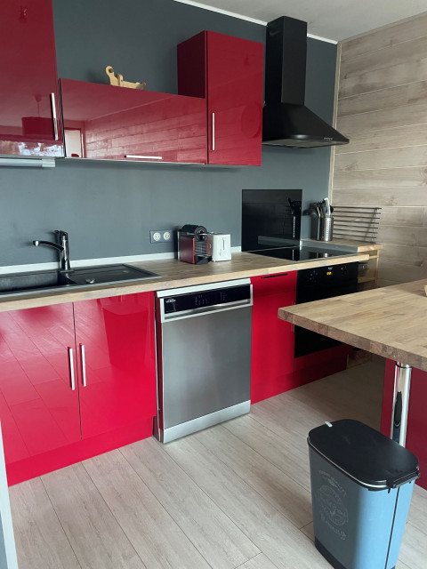 Intérieur cuisine Le Chamois 305 Chamrousse