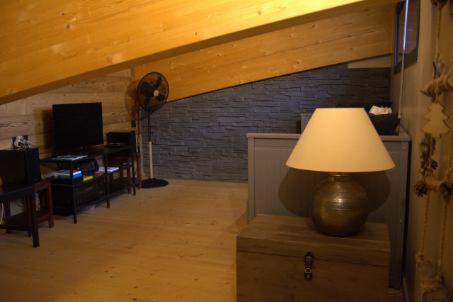 Intérieur mezzanine chalet cocooning Chamrousse Intérieur mezzanine chalet cocooning Chamrousse