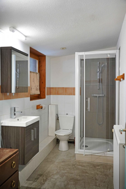 Intérieur salle de bain l'Etape de Fanfoué Chamrousse