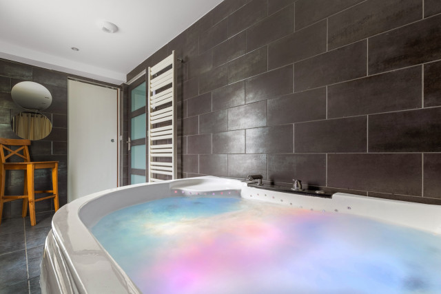 Intérieur salle de bain Le Chalet des Anges Chamrousse