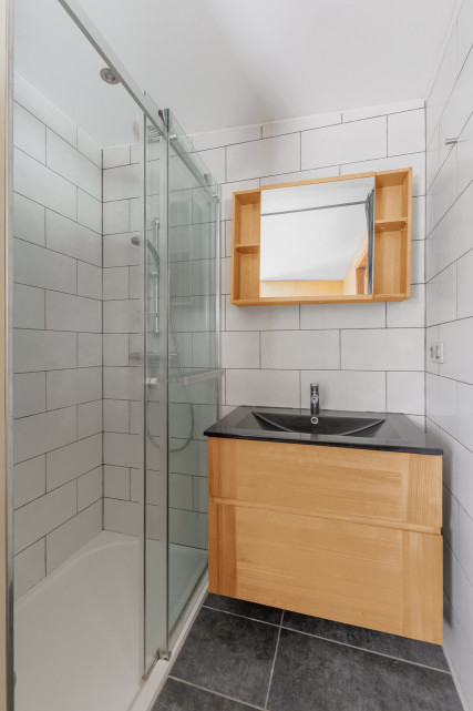 Intérieur salle de bain Le Chalet des Anges Chamrousse