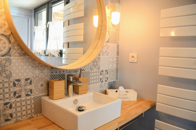 Intérieur salle de bain Le Chalet le Cembro Chamrousse