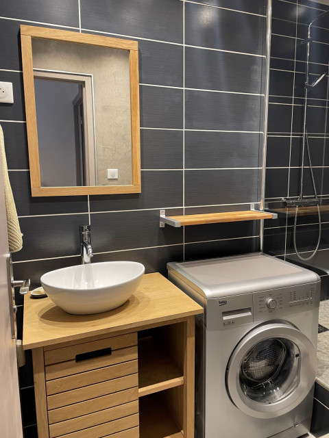 Intérieur salle de bain Le Chamois 305 Chamrousse