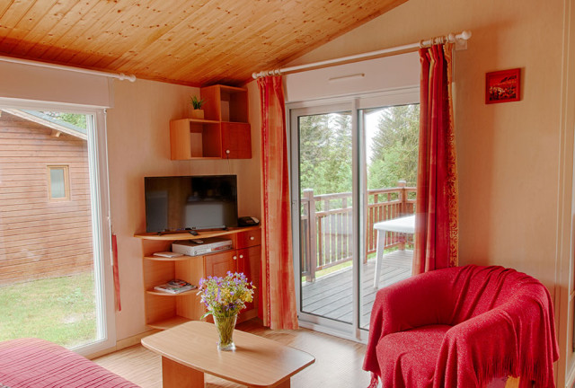 Intérieur salon séjour Le Chalet des Cimes 19 Chamrousse