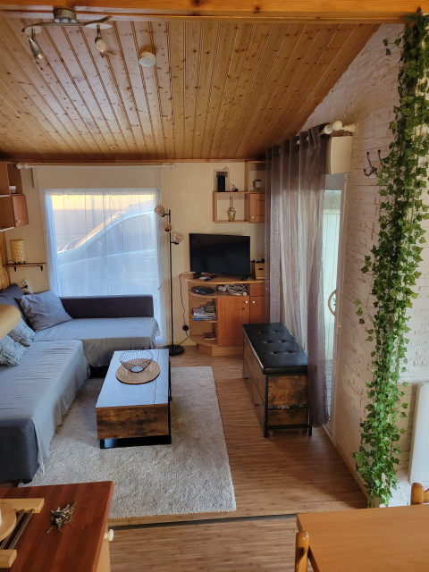 Intérieur salon séjour Le Chalet des Cimes 30 Chamrousse - © DR Chamrousse réservation location chalet 3 pièces, 6 personnes 40m² Le Chalet des cimes 30 station ski montagne grenoble isère alpes France