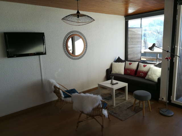 Chamrousse réservation location appartement 2 pièces 6 personnes 45m² Les Cytises 605 station ski montagne grenoble isère alpes France