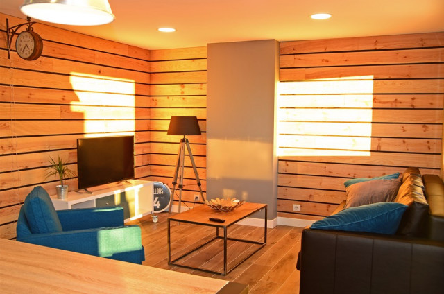 Intérieur salon séjour Les Gentaines 1 Chamrousse