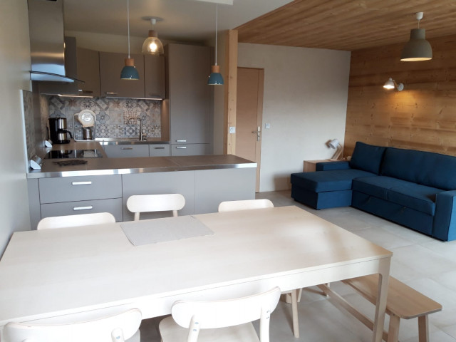 Intérieur salon séjour Les martinet A44 Chamrousse