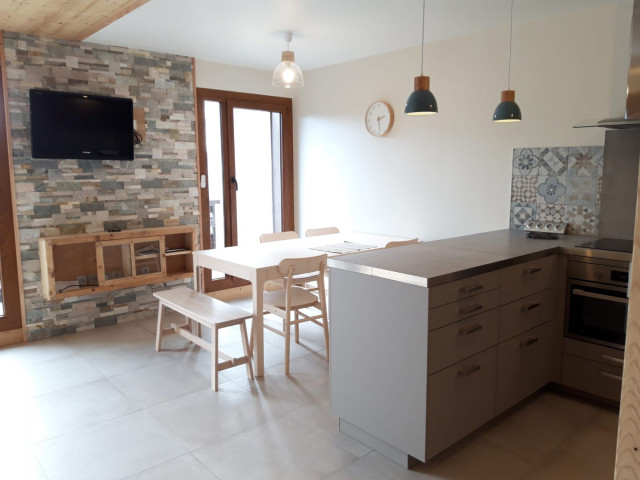 Intérieur salon séjour Les martinet A44 Chamrousse