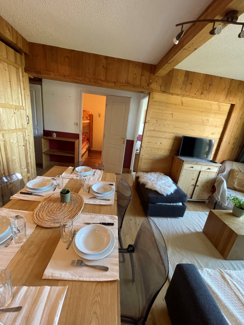 Chamrousse réservation location appartement 2 pièces 6 personnes 40m² Les vans station ski montagne grenoble isère alpes France