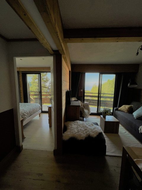 Chamrousse réservation location appartement 2 pièces 6 personnes 40m² Les vans station ski montagne grenoble isère alpes France