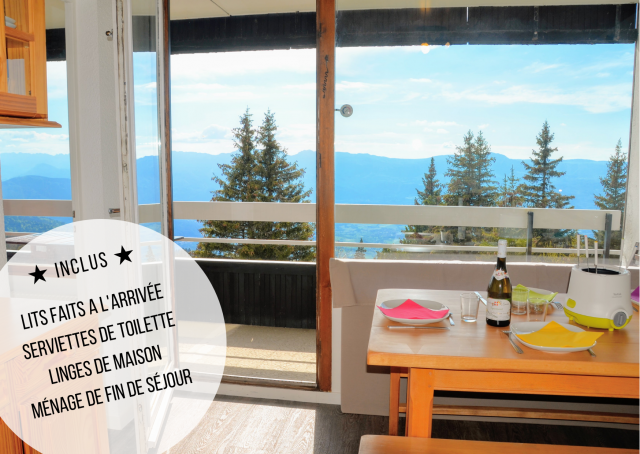 Chamrousse réservation location appartement 5 personnes 33m² carline station ski montagne grenoble isère alpes France