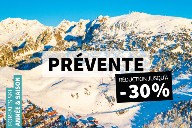 Chamrousse prévente septembre forfait ski saison année hiver station montagne grenoble isère alpes france