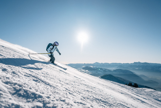 Skieur Chamrousse