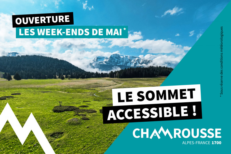 Chamrousse fête le Printemps : ouverture week-ends prolongés mai 2026