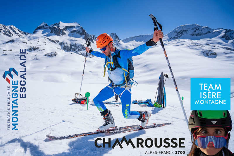 Course de ski rando Vertical race Chamrousse