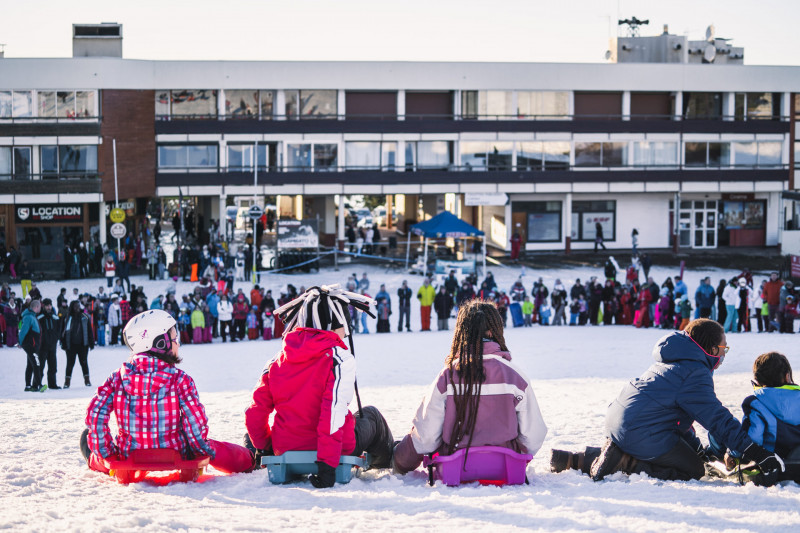 Course de luge enfant Chamrousse