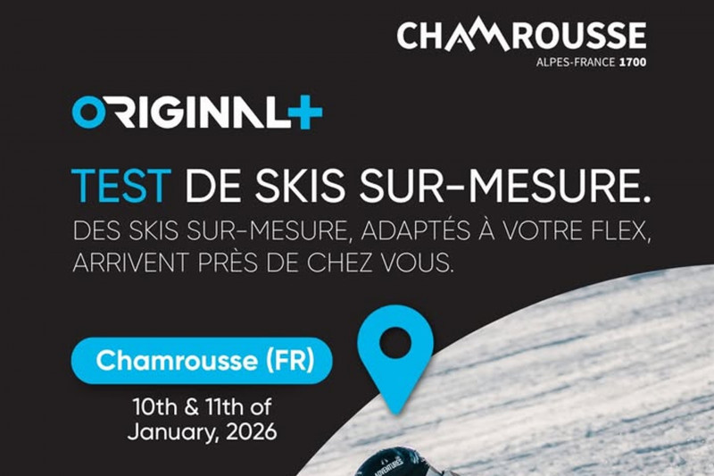 Session ski avec Mathys Fornasier et test ski Down & O+ Chamrousse