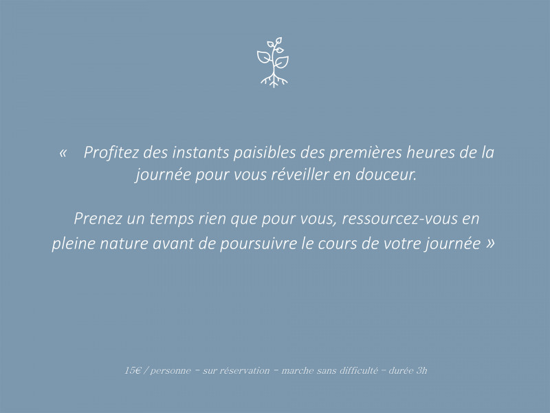 Informations réveil matinal Chamrousse