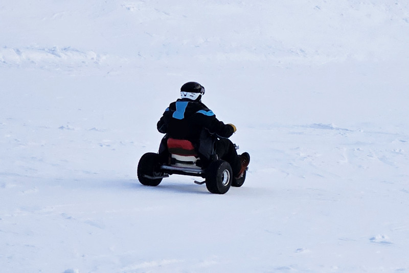 Soirée kart sur neige Chamrousse