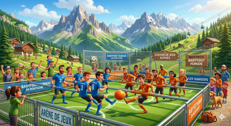 Babyfoot humain_Chamrousse