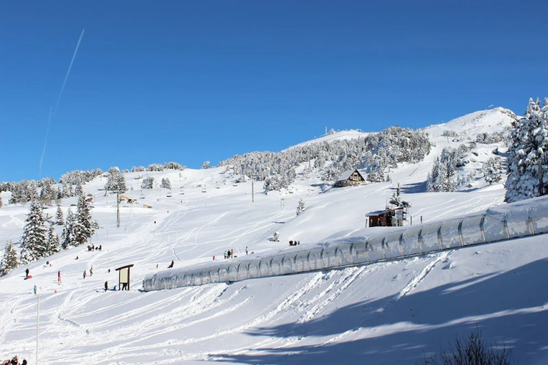 Chamrousse réservation location appartement2 pièces 7 personnes 45m² Le Bellevue 228 station ski montagne grenoble isère alpes France