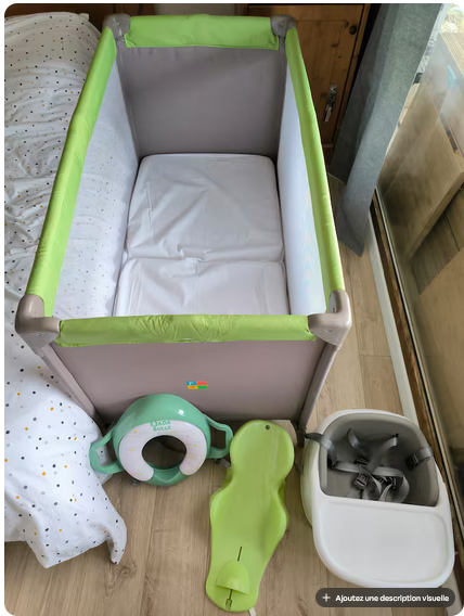 Intérieur chambre affaire pour bébé C02 Chamrousse