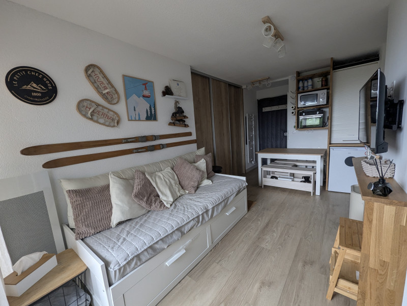 Chamrousse reservation rental apartment 2 rooms 4 people 25m² edelweiss ski resort mountain grenoble isère alps France