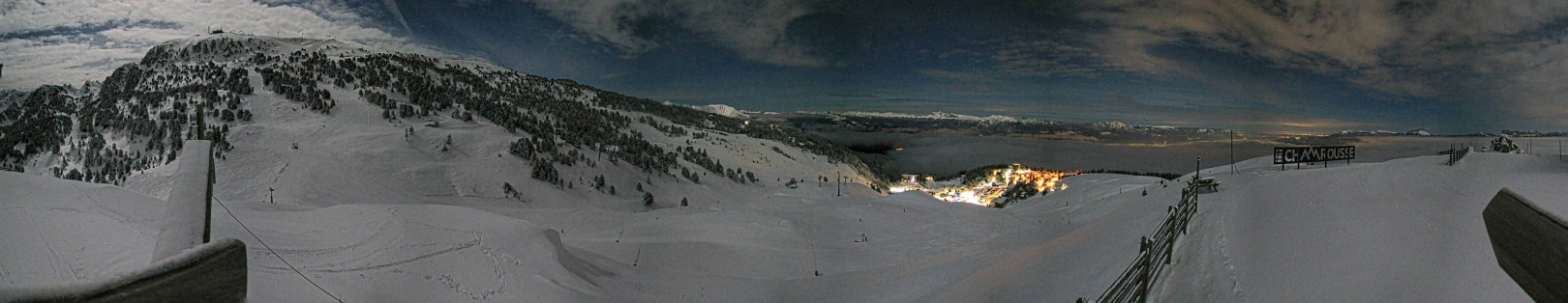 Webcam Chamrousse 1870 - Sommet Casserousse